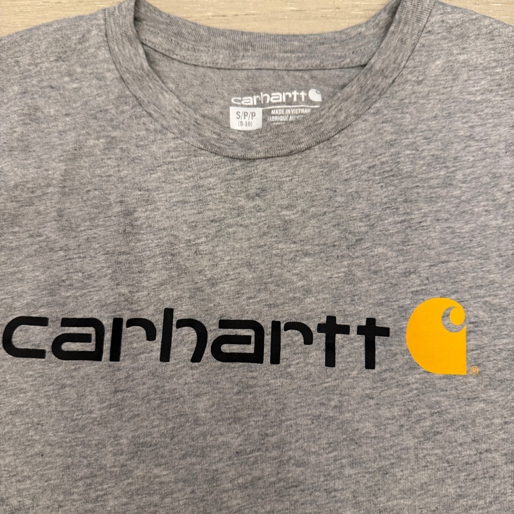 Carhartt Gray Short Sleeve Tee Classic Fit - Picture 2 of 4